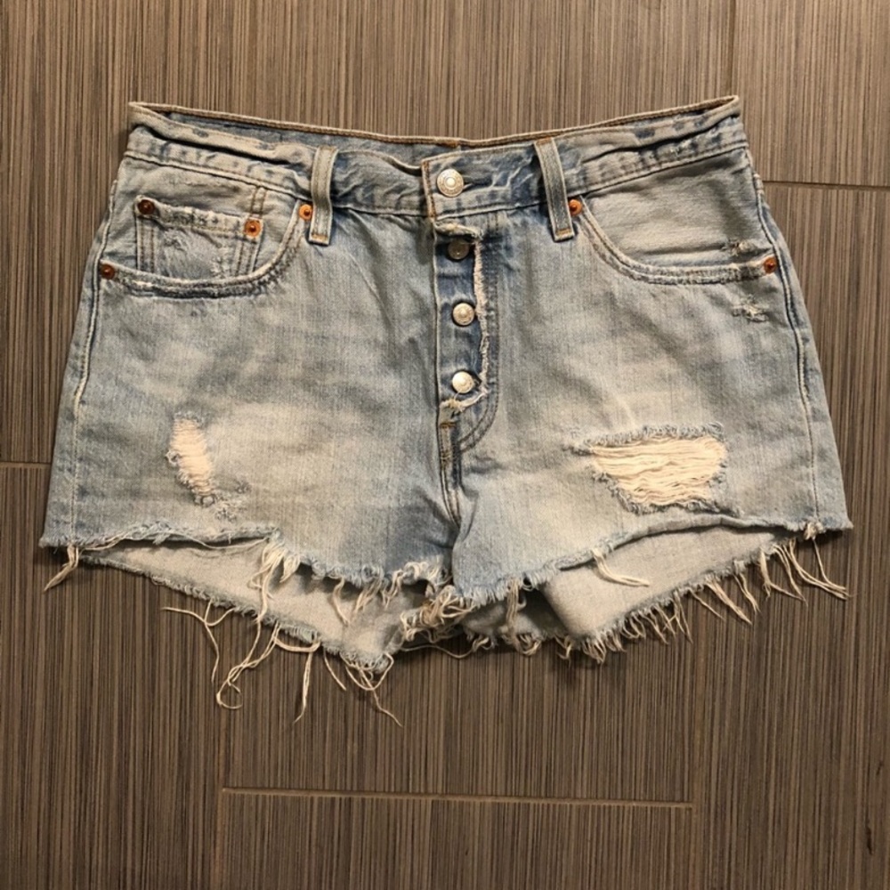 Levi’s 501 Denim Cutoff Shorts